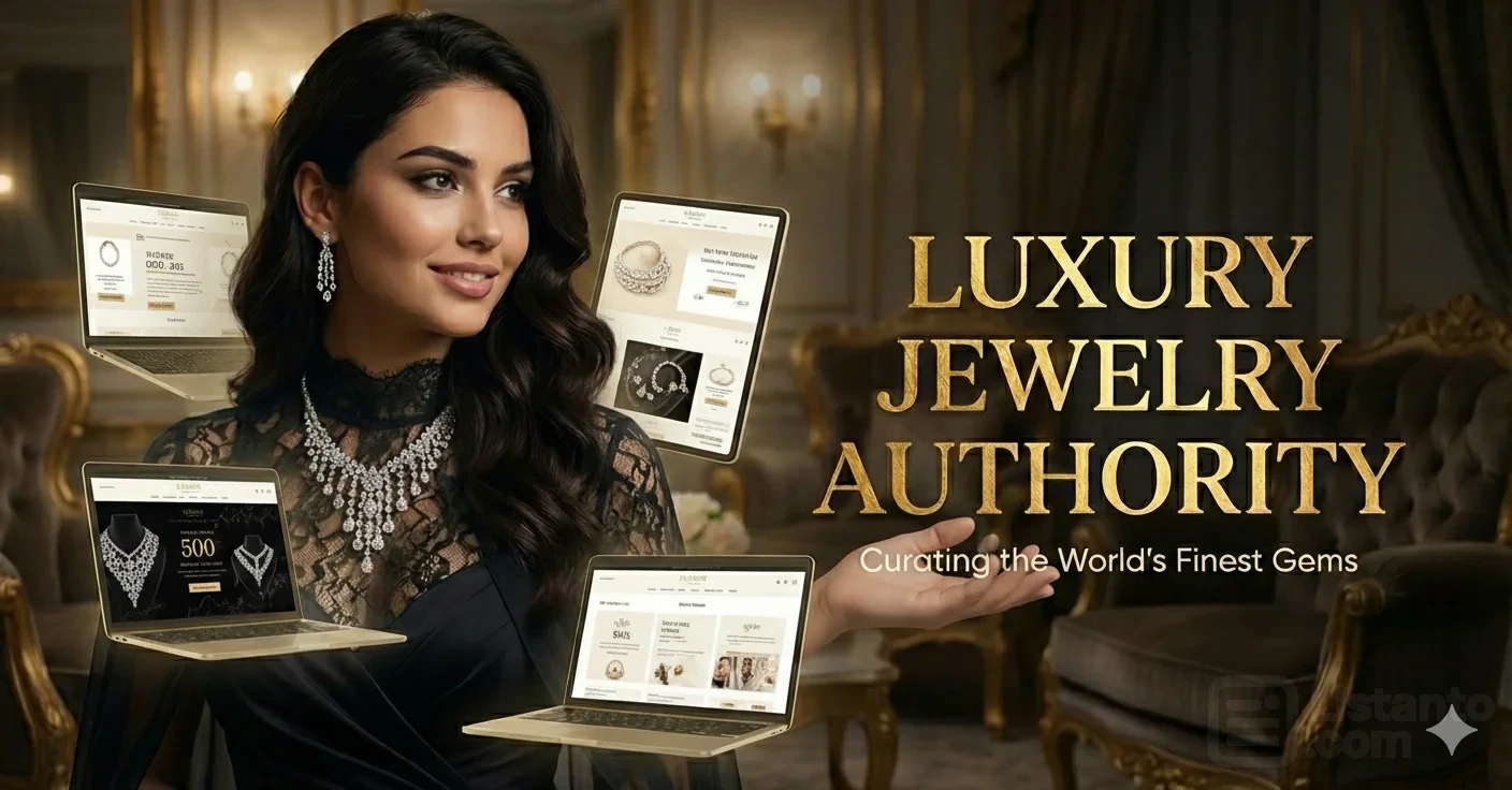 Custom Shopify Jewelry Store Website for Luxury Jewelry Brands