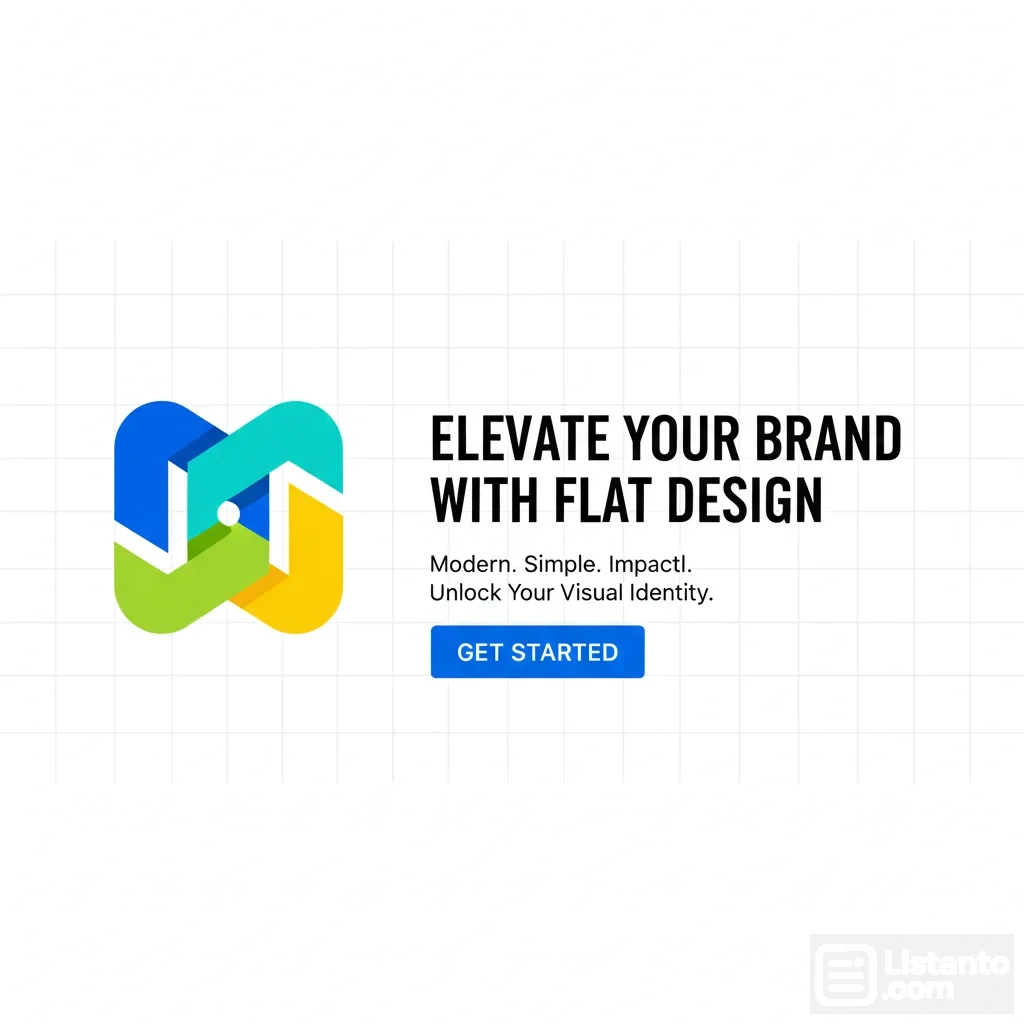 I Will Create Modern Flat Logo Design