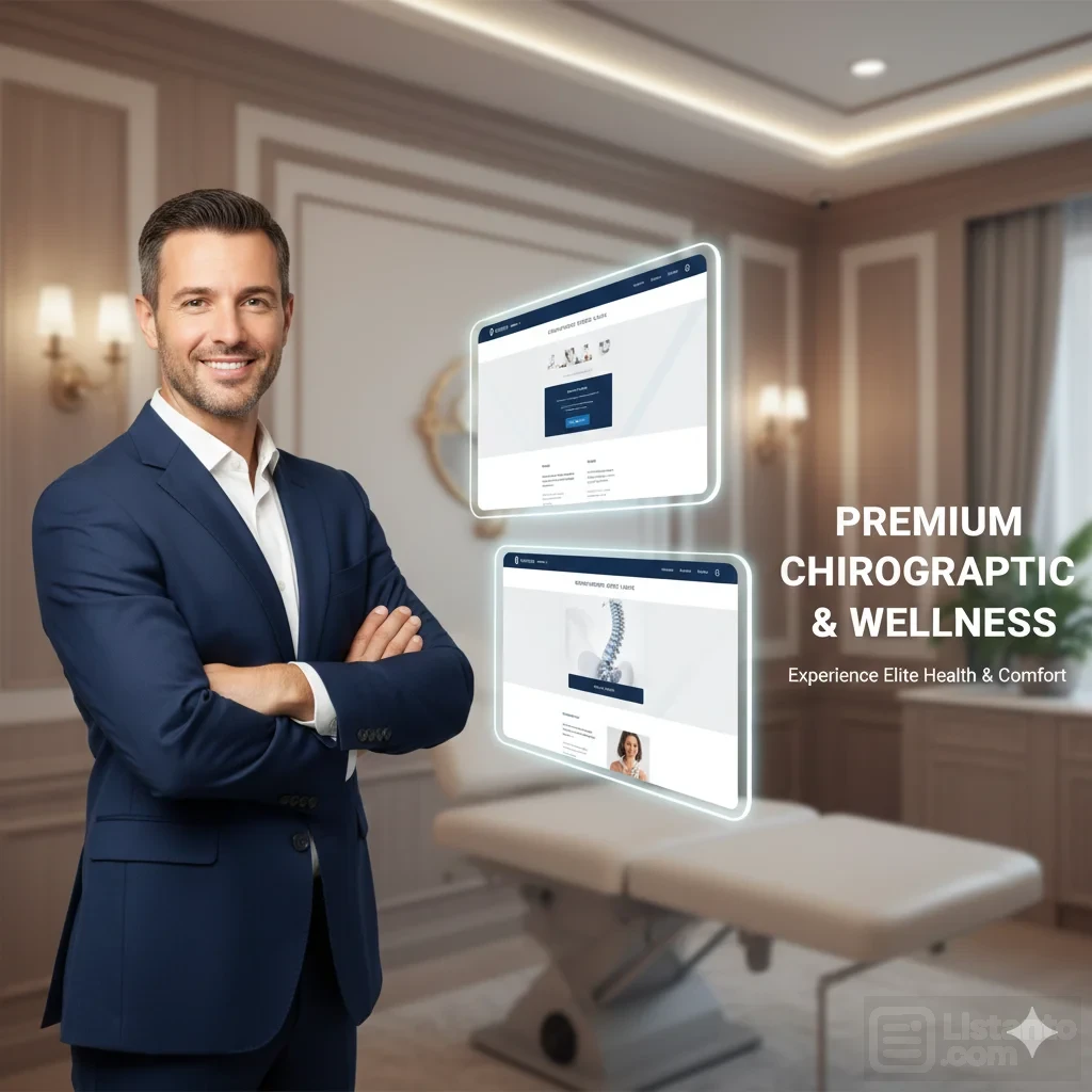 Chiropractic Website Template | Modern WordPress Design for Chiropractors & Spine Clinics