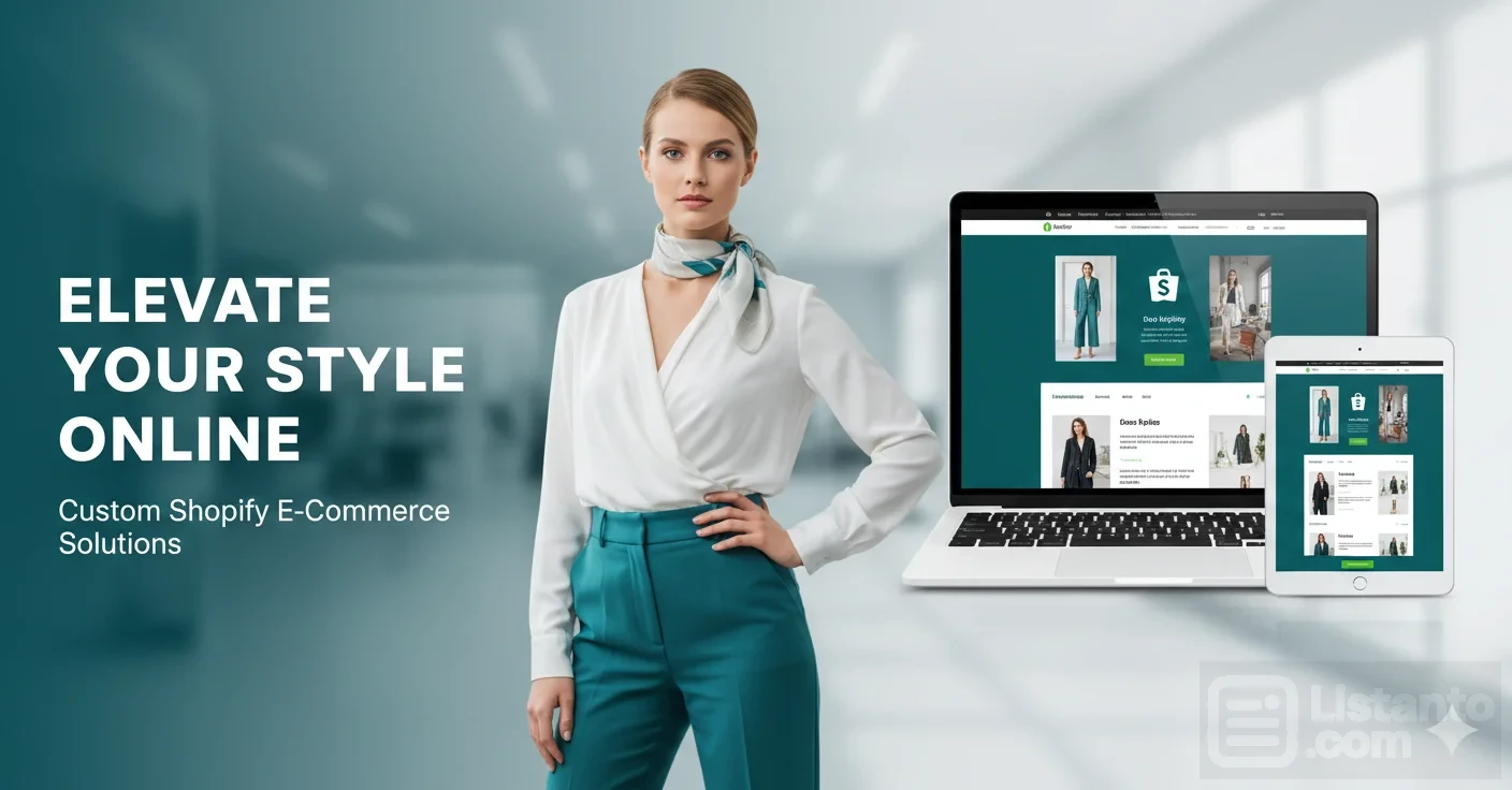 Custom E-Commerce Shopify Website for Fashion & Apparel