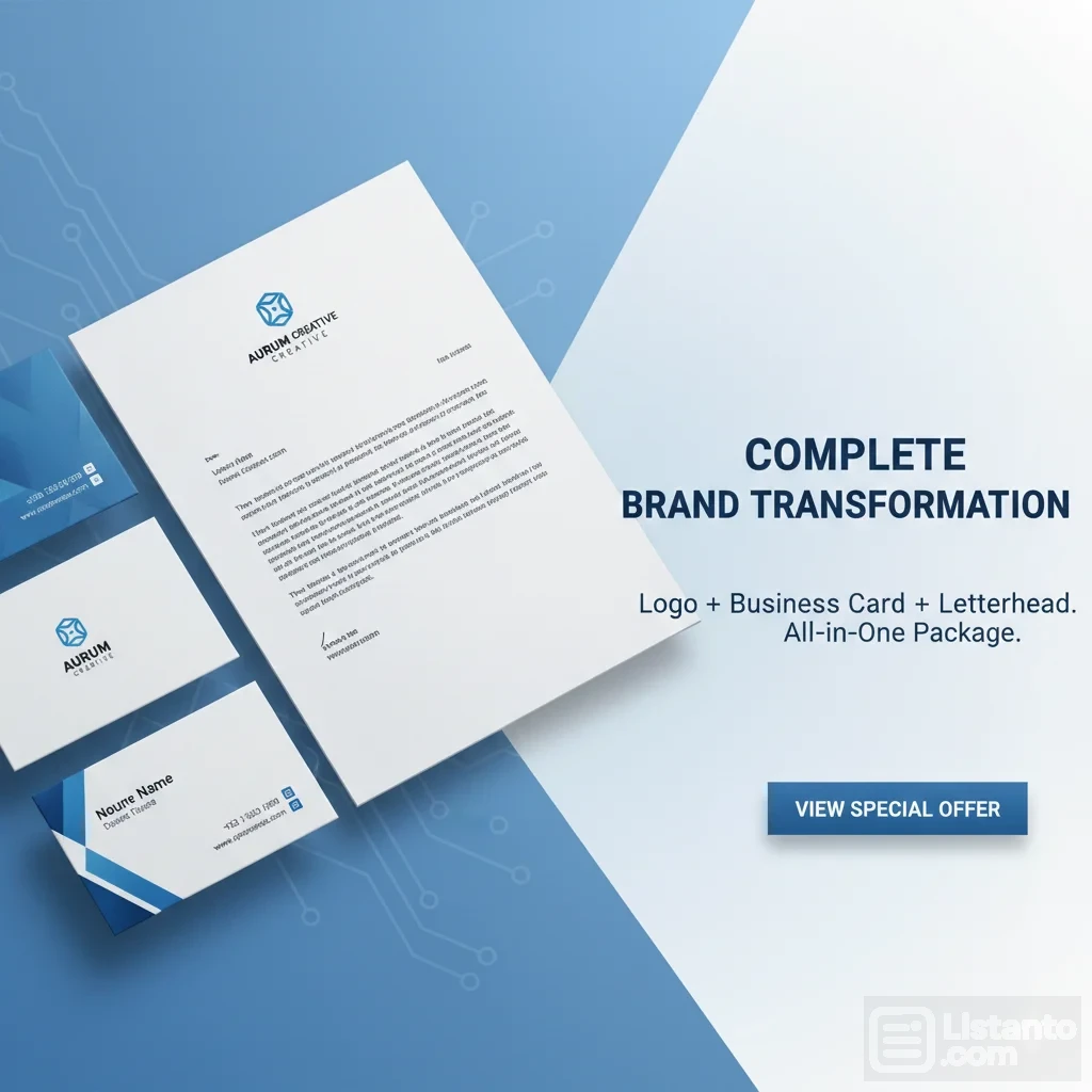 I Will Create Professional Custom Business Logo Design