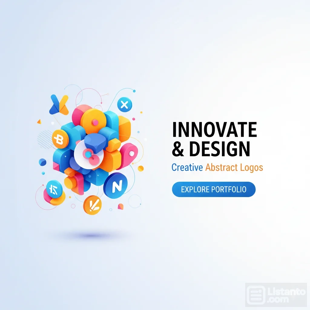 I Will Create Creative Abstract Logo Design For Your Business