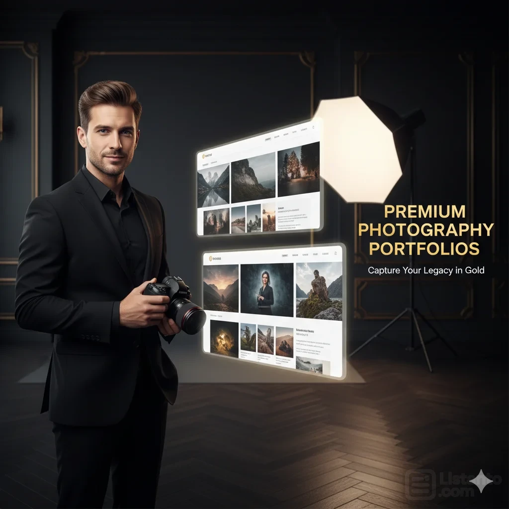 Photography Portfolio Website Design (WordPress)