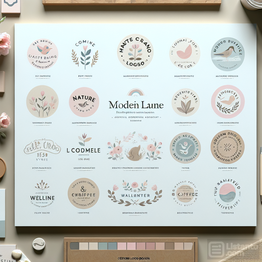 Tailored Logo Design: Unique, Artisan Logos for Your Business