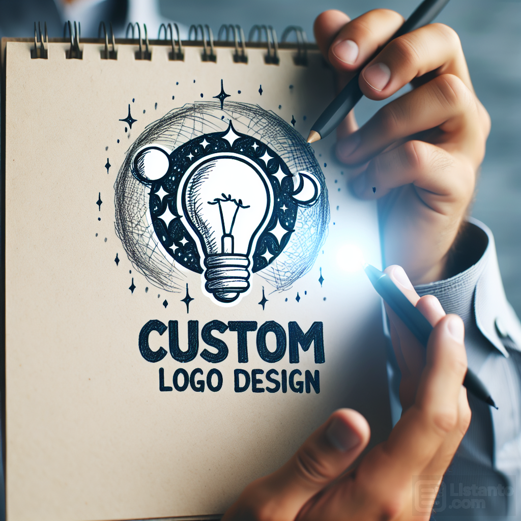 Professional Custom Logo Design – Unique, Hand-Drawn Artwork