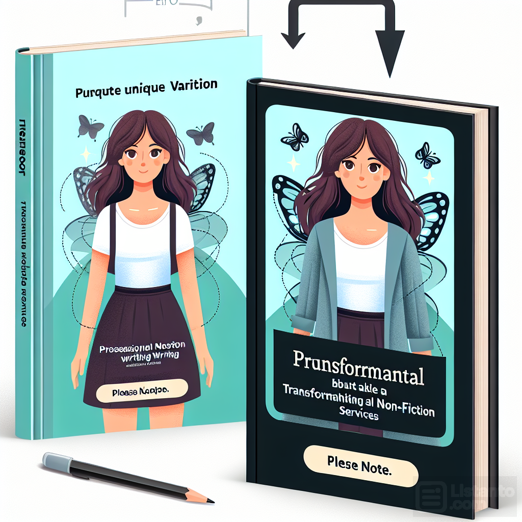 I will expertly ghostwrite a transformative non-fiction e-book tailored to your vision